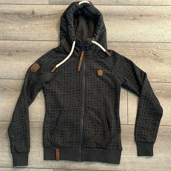 Womens naketano hoodie small star print - Picture 2 of 6